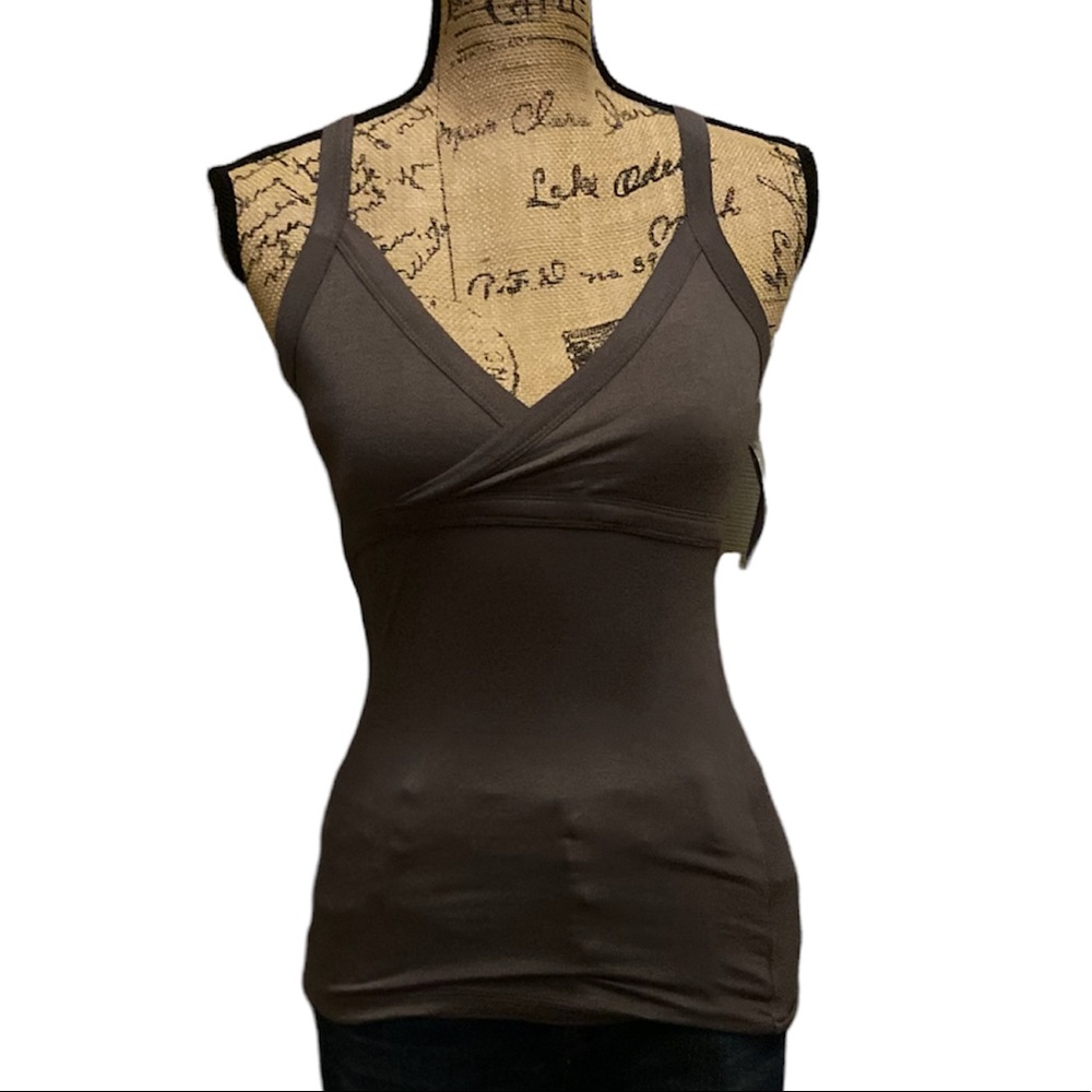 Tart olive tank top